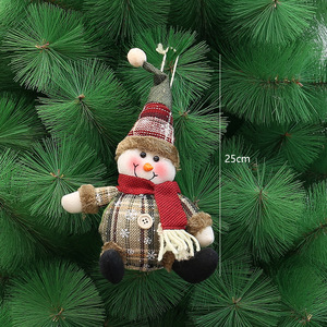Nouvelles décorations de Noël, vente en gros en petites séries, figurines en tissu, décorations pour arbre de Noël, petites décorations suspendues - Product Image 5