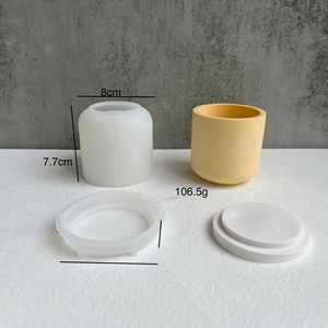 Molde de Silicona Grande para Hacer Jarrones de Resina Epoxi 3D, Decoración de Regalos Personalizados al por Mayor - Product Image 3