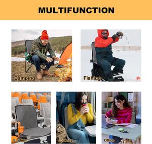 เบาะรองนั่งกลางแจ้งแผ่นซิลิโคนอุ่นร้อนเร็วสำหรับตั้งแคมป์และตกปลา - Product Image 6