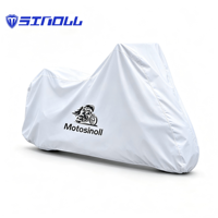 Housse de protection pour moto imperméable toutes saisons, Oxford 210D, coutures thermosoudées, taille universelle, grande taille