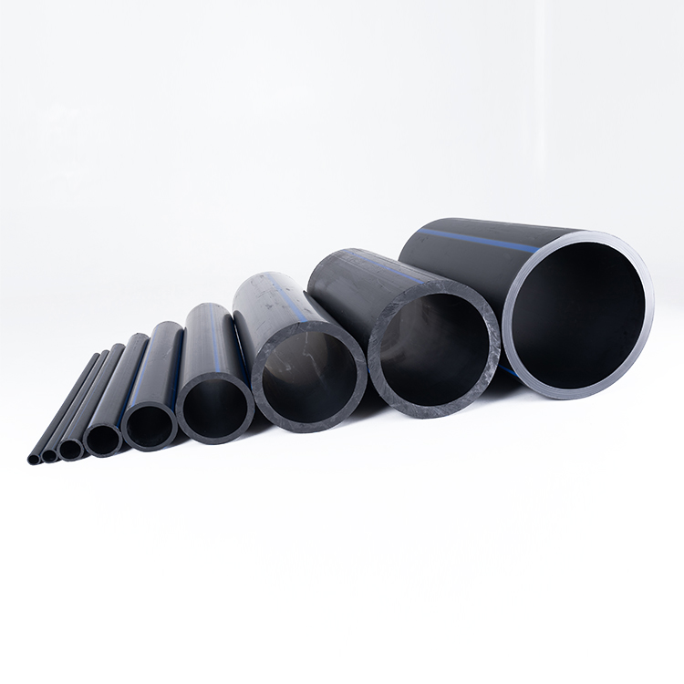 Высокое качество 710 мм HDPE SDR41 трубы высокого давления гибкие полиэтиленовые пластиковые трубы для водоснабжения дренажного орошения