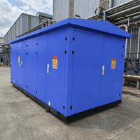 Poste de transformateur industriel préfabriqué en acier intégré Zhong'an Electric ZBW-12/0.4-1600, 12 kV, haute tension, extérieur