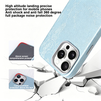 Étui de téléphone en cuir PU magnétique antichoc avec boutons de caméra indépendants et sensibles, coque antichoc pour iPhone 17 16 15 Pro Max