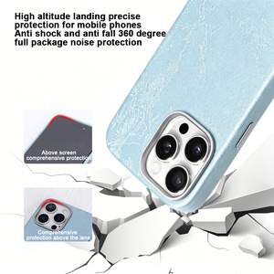 Custodia per telefono in pelle PU magnetica anti-shock con pulsanti indipendenti sensibili per fotocamera, cover antiurto per iPhone 17 16 15 Pro Max - Product Image 6