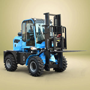 Montacargas Todoterreno Diésel de Alta Calidad, Montacargas para Terrenos Difíciles de 3500 kg con Cucharón. - Product Image 6