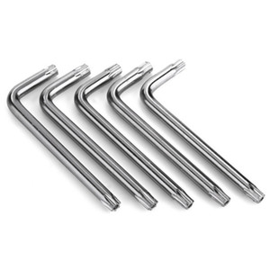 Lega di Acciaio Inox A Brugola Chiave Esagonale L-Tipo Chiave A Brugola Torx <span class=keywords><strong>Set</strong></span> Stella Chiave Con Il Foro - Product Image 5