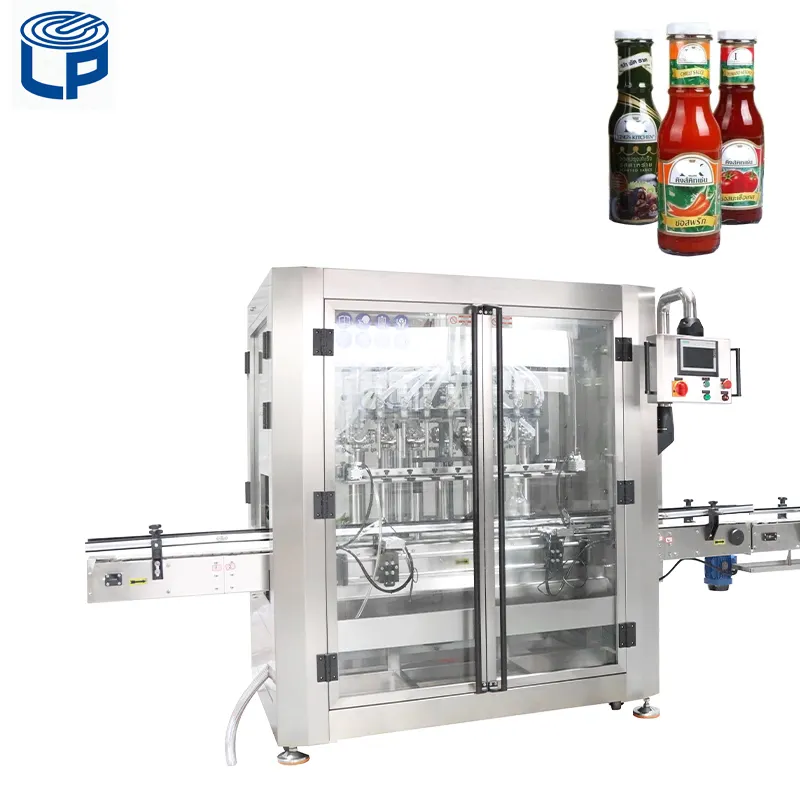 Tomato Sauce Ketchup Jam Filling Sauce Machine Small Business Filling Production Line For Jar And Bottles