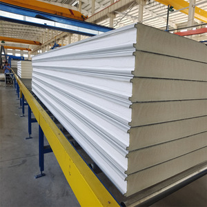 Système de mur-rideau sandwich en laine de roche/verre métallique, modèle de prévention des incendies, réduction du bruit et isolation acoustique - Product Image 2