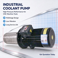 Pompe centrifuge verticale multi-étages haute pression H4V50 pour liquide de refroidissement CNC, destinée aux tours, centres d'usinage, perçage, taraudage et convoyeur de copeaux de fer
