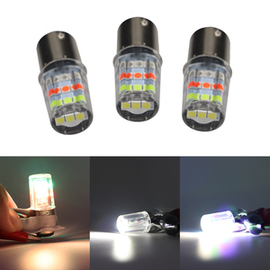 Đèn hậu <span class=keywords><strong>LED</strong></span> RGB 1157 22SM, đèn phanh, đèn xi nhan, đèn chiếu sáng khi lùi, đèn báo hiệu cho ô tô, xe máy - Product Image 2