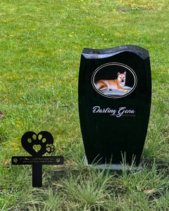 Placa Conmemorativa para Mascotas—Se Coloca Junto a un Monumento Funerario, Hecha de Material Resistente al Agua, Adecuada para Conmemorar Gatos y Perros - Product Image 2