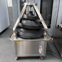 Machine automatique à rouler la pâte à mini-pizza, coupe-pâte à tortilla, machine manuelle de pesage et de découpe pour boulangerie domestique, momos