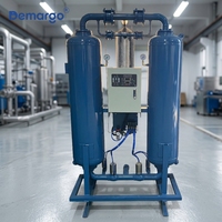 Sécheur d'air industriel micro-thermique déshydratant 11m³/min à point de rosée bas, équipement de séchage d'air comprimé par adsorption chauffée