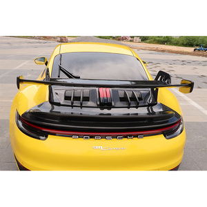 Para <span class=keywords><strong>Porsche</strong></span> 911 992 Placa de cubierta de motor trasera de fibra de carbono - Product Image 6