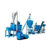 Ligne de production automatique d'aliment pour animaux domestiques, pour volailles, pour poissons