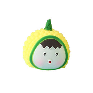 Fruit Party Squeeze Toy, a Hyped Online Sensation-Creative Durian and Pineapple Design, Slow-<b>Rebound</b> Stress-Relief Gadget for - Product Image 5