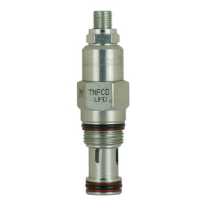 Vanne de régulation de débit hydraulique Tnfcd filetée réglable pour applications haute pression en acier au carbone - Product Image 3