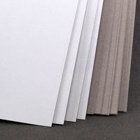 Fournisseurs de qualité 250gsm-450gsm carton blanc panneau duplex dos gris