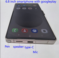 Smartphone S25 Ultra, écran AMOLED 6,6 pouces 144 Hz, stockage 1 To, Android 14, double SIM espagnol, LTE CDMA 4G 5G, appareil photo arrière 108 MP
