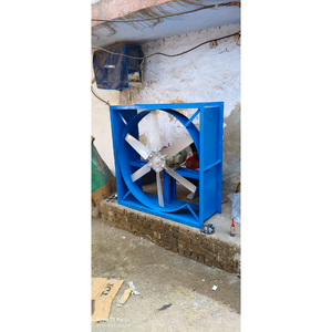 Ventilador Axial Industrial Cuadrado de 900 mm con Aspas de Aluminio, Alto Flujo de Aire, Unidad de Refrigeración y Ventilación, Resistente y Duradero - Product Image 5