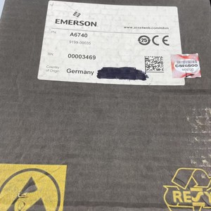 Componente Industrial Emerson A6740, Fabricado en Alemania, Duradero, Número de Pieza 9199-00035 - Product Image 1