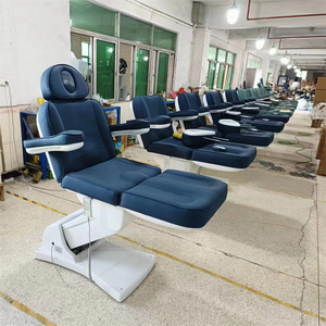 Kisen 3 motores eléctrico pestañas faciales cama de salón de belleza médico Spa masaje mesa de tratamiento Silla de Podología cubiertas estéticas cama - Product Image 5