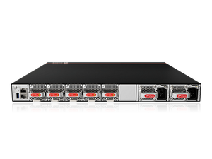 S6750-H48Y8C มีพอร์ตไฟฟ้า 48 × 10GE พอร์ต 8 × 100GE QSFP28 แหล่งจ่ายไฟ AC 2 ชุด ถาดพัดลม 4 ถาด พร้อมช่องรับอากาศด้านข้างพอร์ต - Product Image 6