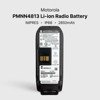 Baterai Li-ion Motorola PMNN4813A IMPRES Kapasitas Tinggi 2850mAh Baterai Isi Ulang untuk Radio Dua Arah Seri APX Walkie Talkie