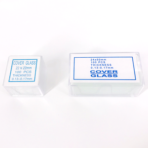 شرائح زجاجية للاستعمال مرة واحدة ، غطاء زجاجي OEM ، شرائح قابلة للتخصيص - Product Image 2
