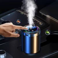 Offre spéciale de désodorisant de luxe pour voiture, modèle essentiel rechargeable en aluminium, diffuseur de brume pour voiture intelligente avec boîte à huile