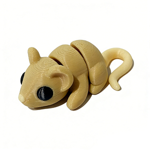 Mini-animaux imprimés en 3D pour enfants, petites figurines imprimées en 3D pour cadeaux de fête, échanges, jouets articulés flexibles anti-stress - Product Image 5