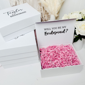 Cá Nhân Sang Trọng Cứng Cứng Nhắc Trắng Vàng Giấy Các Tông Từ Lật Đóng Cửa Hộp Quà Tặng Bao Bì Biểu Tượng Tùy Chỉnh Và Kích Thước - Product Image 3