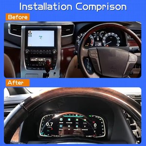 Linux LHD RHD Virtual Cockpit instrumento velocímetro tablero Digital Cluster para Toyota Alphard Vellfire 20 Series 2008-2014 - Product Image 5