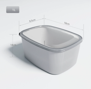 <span class=keywords><strong>Boîte</strong></span> de conservation alimentaire en <span class=keywords><strong>plastique</strong></span> <span class=keywords><strong>avec</strong></span> <span class=keywords><strong>couvercle</strong></span>, <span class=keywords><strong>boîte</strong></span> de <span class=keywords><strong>rangement</strong></span> pour légumes et gâteaux pour réfrigérateur - Product Image 2