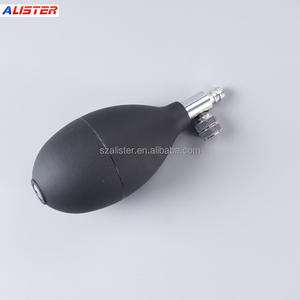 مضخة هواء صغيرة مسطحة صديقة للبيئة من السيليكون المطاطي، تعمل يدويًا مع صمام شفط الهواء وخدمة قص الأنابيب - Product Image 4