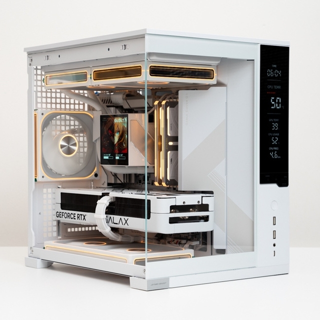 New High Performance Gaming Desktop PC Supports up to Intel Core I5 245KF RTX50 Series ATX Aluminum Case