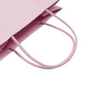 Bán buôn tùy chỉnh in túi giấy sang trọng màu hồng Kraft Túi Quà Tặng Giấy túi cá nhân với logo riêng của bạn - Product Image 3