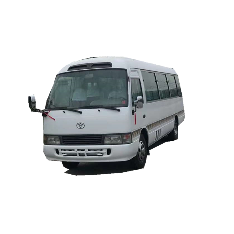 2017, бывший в употреблении автобус, дизельный/бензиновый Подержанный автобус Coaster, маленький автобус lhd в хорошем состоянии, низкая цена, распродажа
