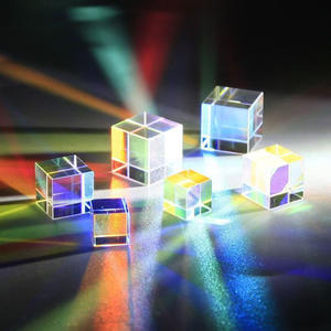 Prisma de <span class=keywords><strong>cubo</strong></span> multicolor de 50 mm para decoración, luz decorativa, experimentos de <span class=keywords><strong>Arte</strong></span> y Ciencia - Product Image 4