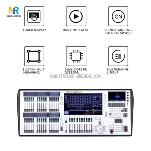 Hiệu suất cao Arena i5 ánh sáng giao diện điều khiển DMX hổ mờ giao diện điều khiển với trường hợp chuyến bay - Product Image 3