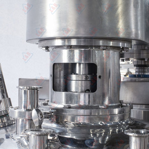 BLS OEM Size 100L 200L 500L 1000L 2000L Vacuum Emulsifying Tilting Mix Tank Homogenizer Blending Tanks Shampoo Making Equipment - Product Image 4
