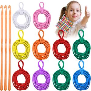 Kit de fabrication de bracelets DIY pour enfants, jouet de tissage élastique, cadeau créatif pour enfants, dropshipping Shopify - Product Image 3