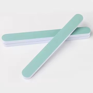 Custom Logo 2 Way <b>Nail</b> Buffer <b>File</b> Sandpaper Sponge Emery Board for Manicure - Product Image 4