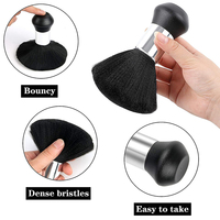 Cape de Coiffure Professionnelle Imperméable Personnalisée avec Logo pour Salon de Coiffure et Barbier, avec Brosse à Épousseter le Cou