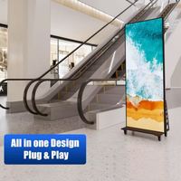 Écran LED d'affichage numérique portable Gob P1.8 P2.5 pour intérieur, idéal pour l'éducation, les salons professionnels et les magasins - Mur vidéo portable 1200 nits de luminosité