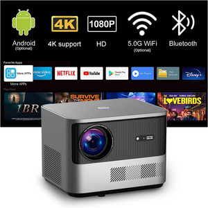 Tốt nhất RD-501 Android thông minh 4K Hỗ trợ máy chiếu không dây 1080P HD proyector hội nghị LED Đèn Wifi 6 tường chiếu cho điện thoại - Product Image 6