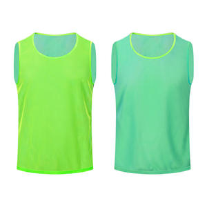 Chaleco Deportivo de Malla de Doble Cara 100% Poliéster para Correr y Entrenar, Sin Mangas, Transpirable, de Secado Rápido, Personalizable para Adultos, para Fútbol - Product Image 1