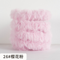 Offre Spéciale – Fil Chenille Peluche Torsadé en Fourrure de Lapin de 20 mm pour Artisanat DIY Fait Main