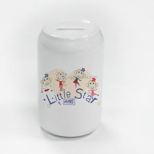 Topjlh Vrac Personnalisé Sublimation Tirelire 11oz Résistant Aux Rayures En Céramique Tirelire pour Enfants Cadeaux & Promotions - Product Image 4