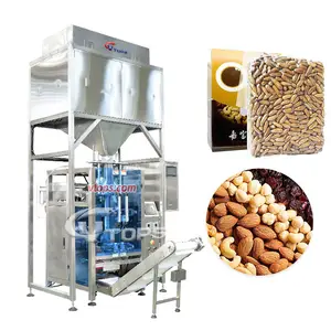 Automatic Vffs Rice Sago Packaging Filling Machine Seed Dosing Sealer Oat Vacuum Sealer Packer